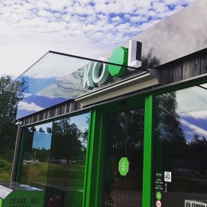 Pilnstikla jumtins; stikla jumtins